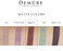 DEM&Uacute;RE Mineral Make Up (Eggplant) Eye Shadow, Matte Eyeshadow, Loose Powder, Eye Makeup, Professional Makeup