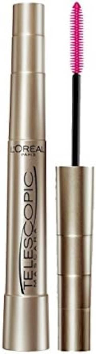 L'Oreal Paris L&rsquo;Or&eacute;al Paris Makeup Telescopic Original Lengthening Mascara, Blackest Black, 0.27 Fl Oz (1 Count)