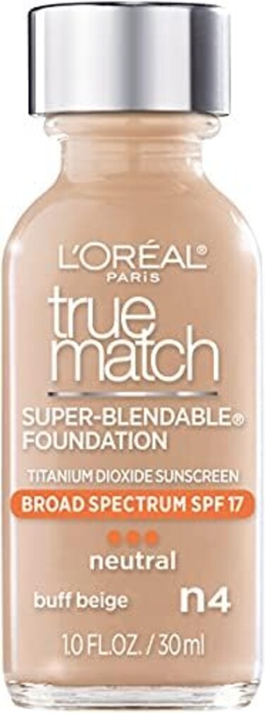 L&rsquo;Or&eacute;al Paris L'Oreal True Match Super-Blendable Makeup, Buff Beige, 1-Fluid Ounce