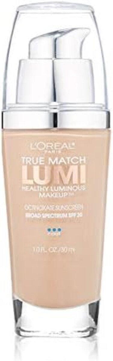 L'Oreal Paris L&rsquo;Or&eacute;al Paris True Match Lumi Healthy Luminous Makeup, C3 Creamy Natural, 1 fl; oz.