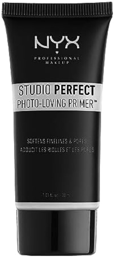 NYX PROFESSIONAL MAKEUP Studio Perfect Primer, Clear, 1.0 oz/30ml Full Size