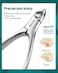 MR.GREEN Manicure Set, Pedicure Sets, Nail Clipper Stainless Steel Professional Nail Cutter with Travel Case