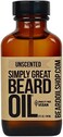 زيت اللحية المعطر غير المعطر - بلسم اللحية 3 اونصة سهل الاستخدام - طبيعي - نباتي ولم يتم اختباره على الحيوانات للعناية باللحية