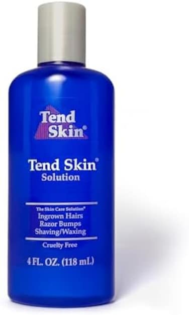 Tend Skin Razor Bump, Ingrown Hair Solution for Unsightly Razor Bumps, Ingrown Hair and Razor Burns, Post Shaving and Waxing Toner for Men and Women, Made in USA, 4 Oz