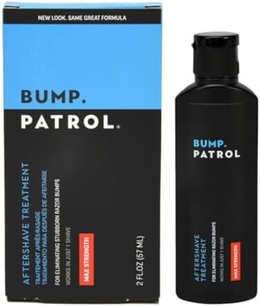 بامب باترول تركيبة ما بعد الحلاقة من ماكسيموم سترينث - محلول ما بعد الحلاقة يزيل نتوءات الحلاقة والشعر النامي في الداخل - 2 اونصة
