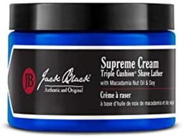 جاك بلاك رغوة حلاقة ثلاثية الوسائد من سوبريم كريم