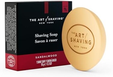 صابونة مطهرة للوجه بعطر خشب الصندل قابلة لاعادة التعبئة من ذا ارت اوف شيفينج