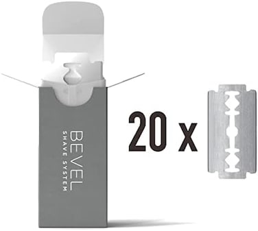 Bevel Razor Blades - 20 Refills