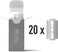 Bevel Razor Blades - 20 Refills