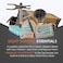 Gentleman Jon Deluxe Wet Shave Kit   8 Items: Safety Razor, Badger Hair Brush, Stand, Canvas &amp; Leather Dopp Kit, Alum Block, Soap, Stainless Steel Bowl and Astra Blades