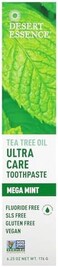 Desert Essence Ultra Care Mega Mint Toothpaste - 6.25 oz