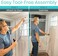 Vive Shoulder Pulley Over Door Rehab Exerciser For Rotator Cuff Rehab Arm Rehabilitation Exercise System For Frozen Shoulder Physical Therapy Flexibility Stretching Strengthener Range Of Motion Blue