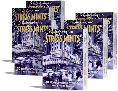 Historical Remedies LOZENGE STRESS MINTS PPPR (Pack of 6)
