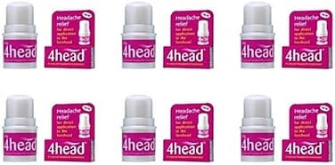 Dendron 4Head Headache Treatment Stick - 6 Pack, 120ml