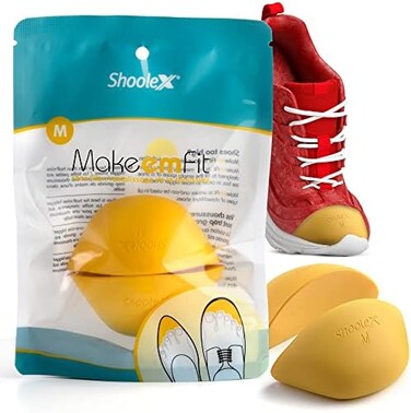 Shoolex Big Shoe Filler, Unisex Shoe Inserts To Make Big Shoes Fit