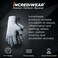 Incrediwear Fingerless Circulation Gloves Arthritis Gloves, Grey