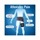 BODYMATE (Adjustable One Size, Black) - Compression Brace for Hip, Sciatica Nerve Pain Relief Thigh Hamstring, Quadriceps, Joints, Arthritis, Groyne Wrap for Pulled Muscles, Hip Strap, Sciatica Bra...