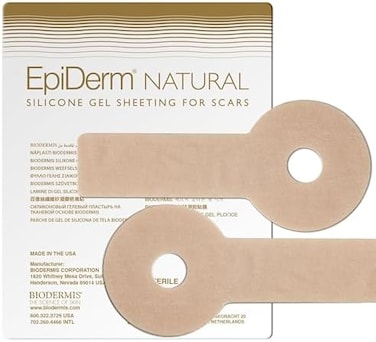 Epi-Derm ProxySoft Epi-Derm Areopexy (1 Pair) (Natural) Silicone Scar Sheets from Biodermis