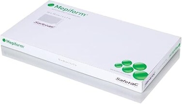 Hibiclens Molnlycke Self Adherent Silicone Sheeting with Safetac Technology - 4x7in,5 Ct