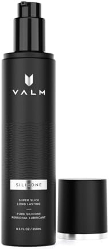 Valm Silicone Based Personal Lubricant for Women and Men - 8.5oz Pump
