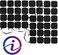 iReliev Electrode Value Pack TENS &amp; EMS Pads (40) 2" X 2" Re-Usable, Premium Super Tack Gel
