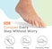 ZenToes 6 Pack Gel Toe Cap and Protector - Cushions to Protect The Toe and Provides Relief from Missing or ingrown toenails, blisters (Large, Beige)
