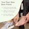 ZenToes 6 Pack Gel Toe Cap and Protector - Cushions to Protect The Toe and Provides Relief from Missing or ingrown toenails, blisters (Large, Beige)