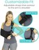 Vive Arm Sling Medical Support Strap For Broken Fractured Bones Adjustable Shoulder Rotator Cuff Full Soft Immobilizer For Left Right Arm Subluxation Dislocation Sprain Strain Standard Multi