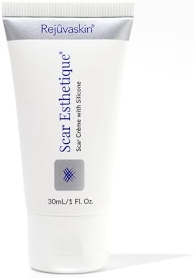 ريجوفاسكين كريم ندبات مع سيليكون يقلل من ظهور الندوب الجراحية والحروق وعلامات التمدد والجدرة وندبات حب الشباب، 30 مل