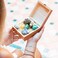 Crystalya Premium Grade Crystals and Healing Stones for Abundance and Prosperity in Wooden Box - Malachite, Pyrite, Citrine, Aventurine, Blue Calcite, Tree Agate, Tiger's Eye Gemstones + Info Guide