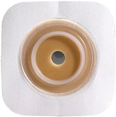 ConvaTec Sur-fit Natura Stomahesive Flexible Skin Barrier 4 X 4 1 3/4 Flange (45mm) - Model 125264 - Box of 10 by ConvaTec