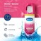 Sasmar Strawberry Flavored Lubricant - Water Based Personal Lube for Men, Women - Feels Natural, Long Lasting Formula, Paraben Free, Toy-Friendly and Condom Safe, Oral Lubricant for Couples - 60 ml