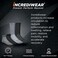 INCREDIWEAR Diabetic Socks, Large, E706