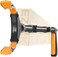 EZPIK 40"~100 cm Extra Long Litter Picker-Grabber, Heavy-Duty Rubbish Picker Grabber Stick, Extra Long Grabber Tool with Rotating Head, Foldable Reaching Aids for The Elderly [ Metal Latch ]
