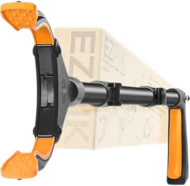 EZPIK 40"~100 cm Extra Long Litter Picker-Grabber, Heavy-Duty Rubbish Picker Grabber Stick, Extra Long Grabber Tool with Rotating Head, Foldable Reaching Aids for The Elderly [ Metal Latch ]