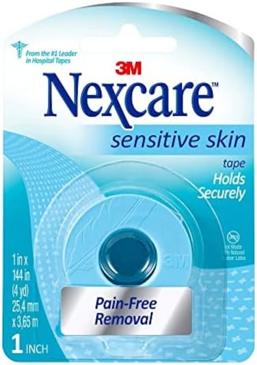Nexcare Sensitive Skin Low Trauma Tape 1 X 144 Inch - 1 Ea