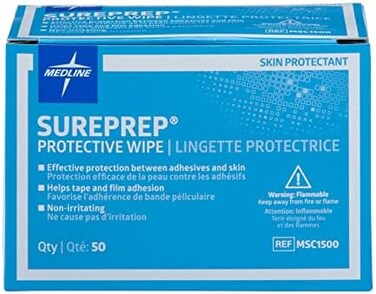 ميد لاين -MSC1500Z مناديل واقية للبشرة شوربريب، 50 قطعة