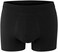 PROTECHDRY - Washable Urinary Incontinence Cotton Boxer Brief Underwear for Men with Front Absorbent Area (Medium (Pack of 1), Black)