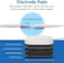 Etekcity TENS Unit Replacement Pads Electrodes for Back Pain Relief, Self-Adhesive &amp; Gel Free for Electrotherapy White (Pack of 16)