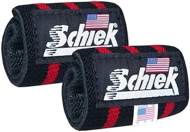 Schiek Sports Heavy Duty Model Wrist Wraps - Gym Workouts Wrist Support - Wrist Brace for Weight Lifting