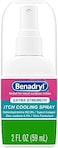 Benadryl Extra Strength Anti-Itch Spray, Cooling Topical Analgesic, Travel Size, 2 fl. oz