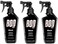Bod Man - Mens Body Spray - Black - Pack of 3