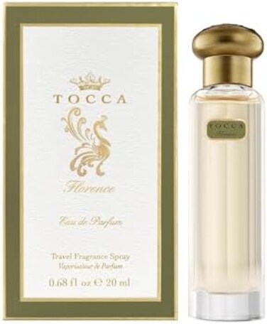Tocca Florence Perfume for Women, 0.68 oz (20 ml) - Classic Floral, Bergamot, Pear, &amp; Gardenia Fragrance