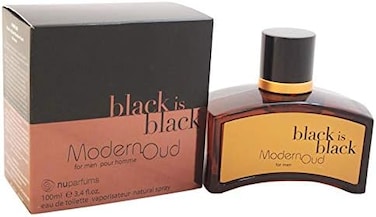 Nuparfums Group Black is Black Modern Oud Eau de Toilette, 3.4 Ounce