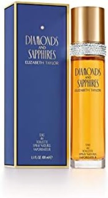 Elizabeth Taylor Diamonds And Sapphires Eau De Toilette For Women, 100 ml