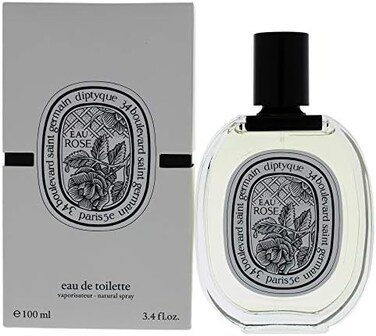 Diptyque Eau Rose Eau De Toilette Vapo Dip 100ml Skin Care 100 ml Pack of 1