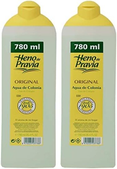 Heno de Pravia riginal Agua De Colonia,26.4fl. oz (Pack of 2)