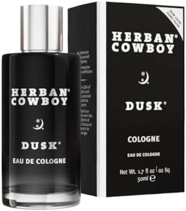 Herban Cowboy Dusk Men's Cologne with Hints of Cedar, Lavendar, Lime, and Sandalwood (1.7 fl oz)