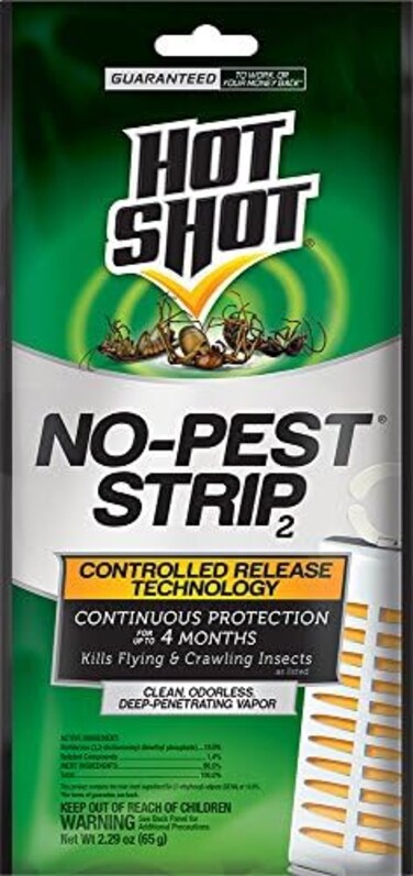 Hot Shot 3 PACK NO PEST STRIP, Units Per Package: 1