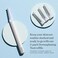 StackedSkincare   Replacement Dermaplaning Blades for Smooth, Radiant, Glowing Skin, Exfoliating Face Blades for Dermaplaning, No Brush or Scrub Needed, 3 Pack